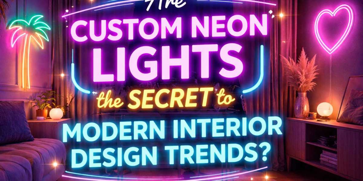 How Can Custom Neon Lights Transform Your Space?
